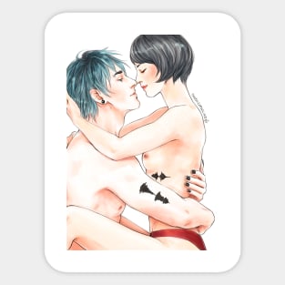 I love you / Aishiteru Sticker